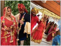 WEDDING PICS: 'Madhubala' Actor Gunjan Utreja Gets Married To Ladylove Deepika In A Private Ceremony!
