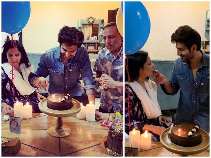 'Pati Patni Aur Wo' Actor Kartik Aaryan Receives Adorable Birthday Surprise From Parents! See Pictures! PICS: Kartik Aaryan Receives Adorable Birthday Surprise From Parents!