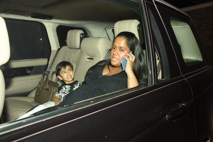 Aaprt from them, Salim-Salma Khan, Aayush Sharma, Waluscha De Sousa among others too attended the bash. (Photo: Manav Manglani)