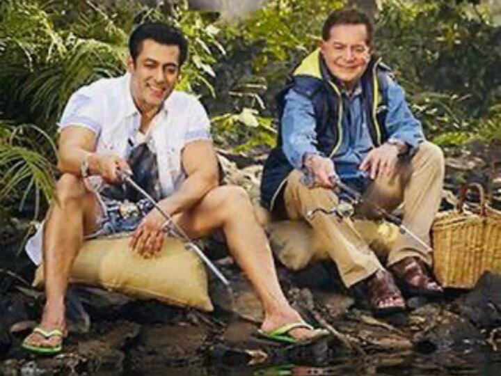 Salman Khan Wishes Father Salim Khan On His Birthday With An Adorable Picture! Salman Khan Wishes Father Salim Khan On His Birthday With An Adorable Picture!