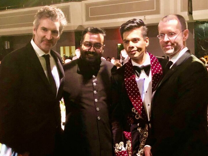 International Emmy Awards 2019: Karan Johar Meets 'Game Of Thrones' Producers David Benioff & DB Weiss! See Picture! International Emmy Awards 2019: Karan Johar Meets 'Game Of Thrones' Producers David Benioff & DB Weiss! See Picture!