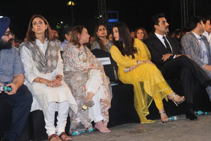 Amitabh Bachchan's daughter Shweta Bachchan Nanda also attended the event. (All PICS Credit- Manav Manglani)