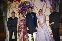 PICS: Salman, Shahid, Rekha & Other Celebs Attend Wedding Reception Of Sooraj Barjatya's Son!