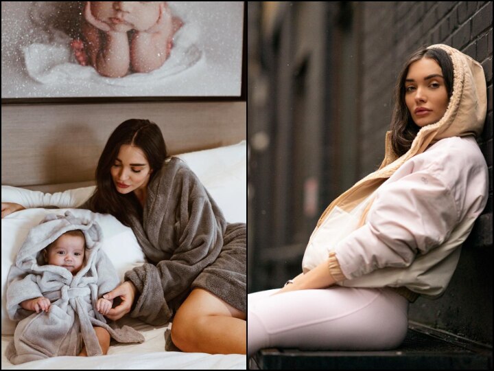 Amy Jackson Shares ADORABLE Pic With Newborn Son Andreas Jax Panayiotou 'My Cuddle Cub'- B'wood Actress Amy Shares ADORABLE Pic With NEWBORN Son