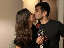 PICS: 'Iss Pyaar Ko Kya Naam Doon' Actress Sanaya Irani LOCKS LIPS With Hubby Mohit Sehgal On His Birthday