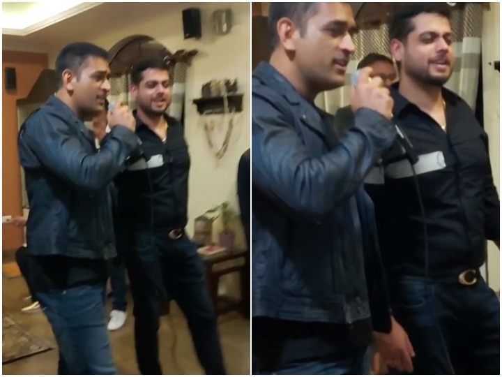 WATCH: MS Dhoni Singing 'Jab Koi Bat Bigad Jaye' Goes Viral On Internet  WATCH: MS Dhoni Singing 'Jab Koi Bat Bigad Jaye' Goes Viral On Internet