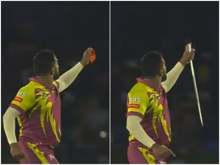 WATCH: Tabraiz Shamsi Comes Up With A 'Magic Trick' To Celebrate One Of His Wickets WATCH: Tabraiz Shamsi Comes Up With A 'Magic Trick' To Celebrate One Of His Wickets