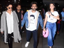 PICS: Deepika Padukone, Kartik Aaryan, Ananya Panday & Other B’wood Celebs SPOTTED In Town