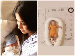 TV Actress Panchi Bora Shares Adorable PIC Of Newborn Son As He Turns 2 Months Old!