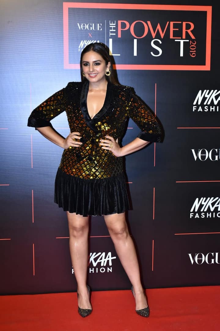 Huma Qureshi at 'Vogue X Nykaa: The Power List 2019'. (Photo: Manav Manglani)