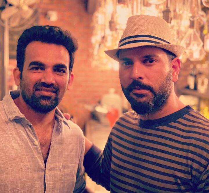 The elegant left-hander was India's 2011 World Cup hero which he won while suffering from a rare germ cell cancer and the other one while coughing blood.