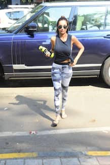 PICS: Malaika Arora Flaunts Her Toned Figure As She Gets Snapped Outside Gym