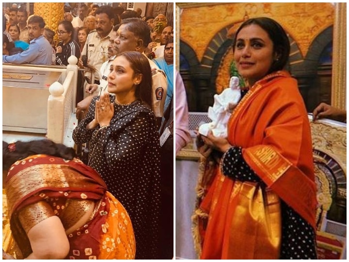 'Mardaani 2' Actress Rani Mukerji Offers Prayers At Shirdi Temple After Her Film's Release! See Pictures! PICS: Rani Mukerji Offers Prayers At Shirdi Temple After 'Mardaani 2' Release!