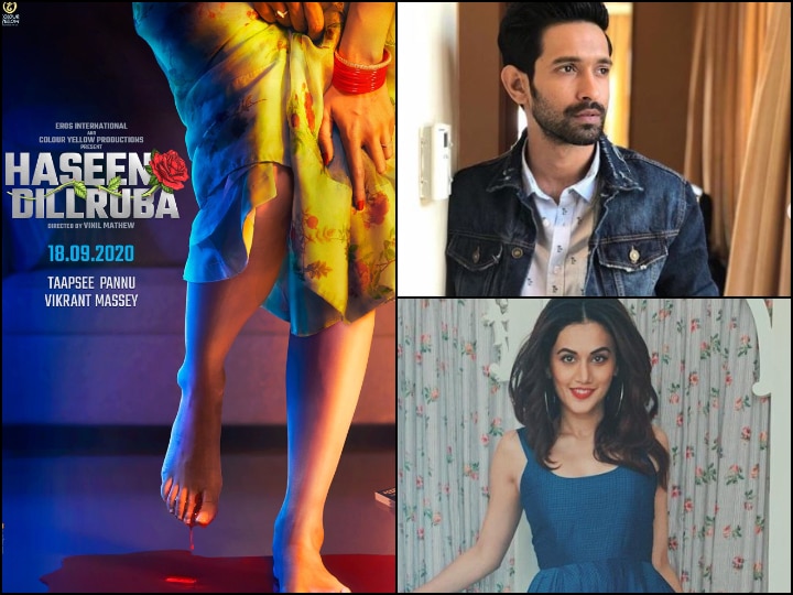 Haseen Dillruba First Poster Vikrant Massey & Taapsee Pannu To Star In Murder Mystery 'Haseen Dillruba' FIRST Poster OUT! Vikrant Massey & Taapsee Pannu To Star In This Murder Mystery