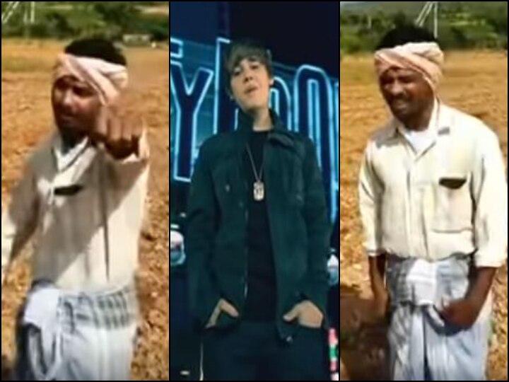 WATCH: Karnataka Farmer Sings Justin Bieber's Hit Song 'Baby', Video Goes Viral WATCH: Karnataka Farmer Sings Justin Bieber's Hit Song 'Baby', Video Goes Viral