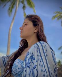 PICS: ‘Shakti’ Actress Rubina Dilaik Flaunts Her Curves In Bikini As She Poses With Hubby Abhinav Shukla