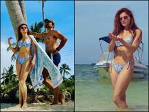 PICS: ‘Shakti’ Actress Rubina Dilaik Flaunts Her Curves In Bikini As She Poses With Hubby Abhinav Shukla