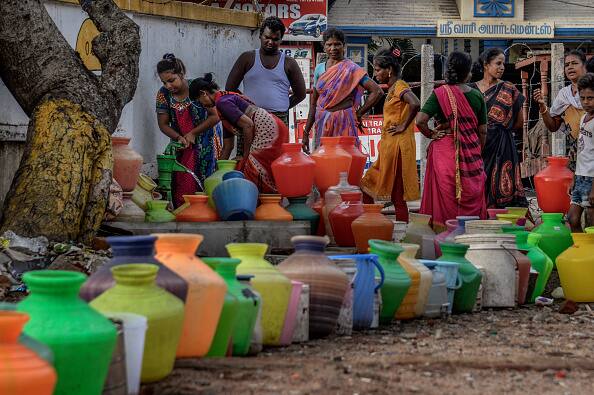 The 2019 Chennai water crisis is an ongoing water crisis occurring in India, most notably in the city of Chennai in Tamil Nadu. On 19 June 2019, Chennai city officials declared that