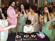 PICS: 'Yehh Jadu Hai Jinn Ka' TOPS TRP Charts, Cast Celebrates By Cutting Cake On Sets