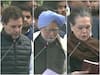 Rahul Gandhi, Manmohan Singh Read Preamble Of Constitution At Anti-CAA, NRC Protest In Delhi's Rajghat