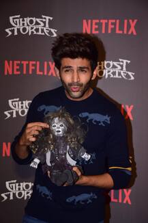 PICS: Kartik Aaryan, Janhvi Kapoor, Ananya Panday & Other Celebs Attend 'Ghost Stories' Screening
