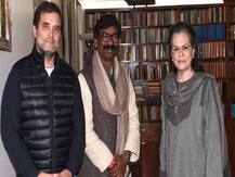 Jharkhand CM Designate Hemant Soren Meets Sonia Gandhi To Extend Invitation For Swearing-In Ceremony