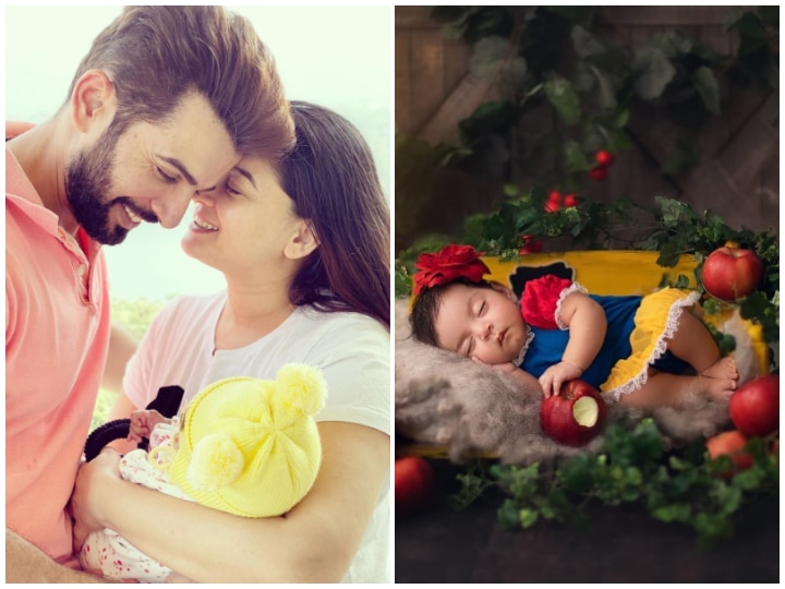 Jay Bhanushali-Mahhi Vij Share First Picture Of Daughter Tara Bhanushali; Couple Reveal Her Face On Actor's 35th Birthday! FIRST PIC: Jay Bhanushali Finally Reveals Face Of 4-Month-Old Daughter Tara On His Birthday!