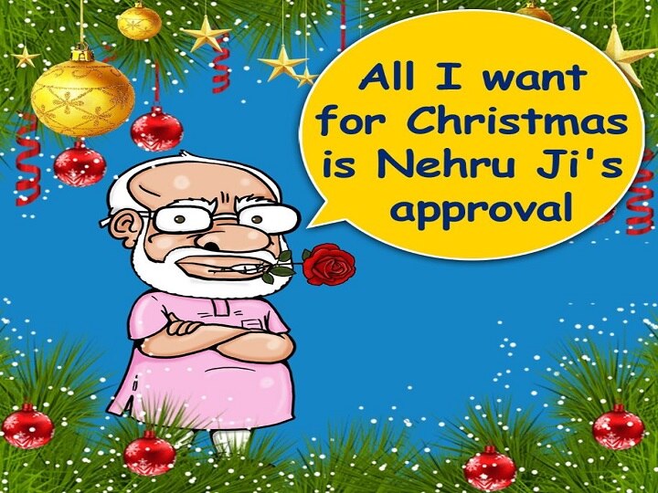 Christmas 2019: Congress BJP Merry Christmas Wish CAA NRC Amit Shah PM Modi 'Jumla Bells, Jumla Bells, Jumlas All The Way': In Christmas Mood, Congress Takes Cheeky Dig At BJP