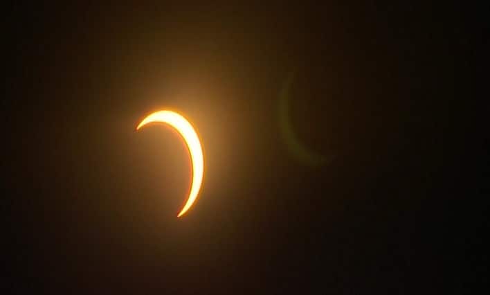In Sri Lanka, this is how the eclipse unfolded. 