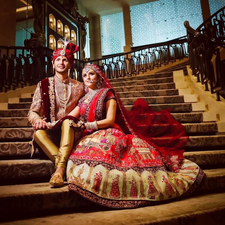 Aarti Chabria & Visharad Beedassy: Seen opposite Akshay Kumar in ‘Aawara Pagal Deewana’, Bollywood actress Aarti got married to Mauritius-based chartered accountant Visharad on June 23 in a private ceremony this year. (Photo: Instagram)