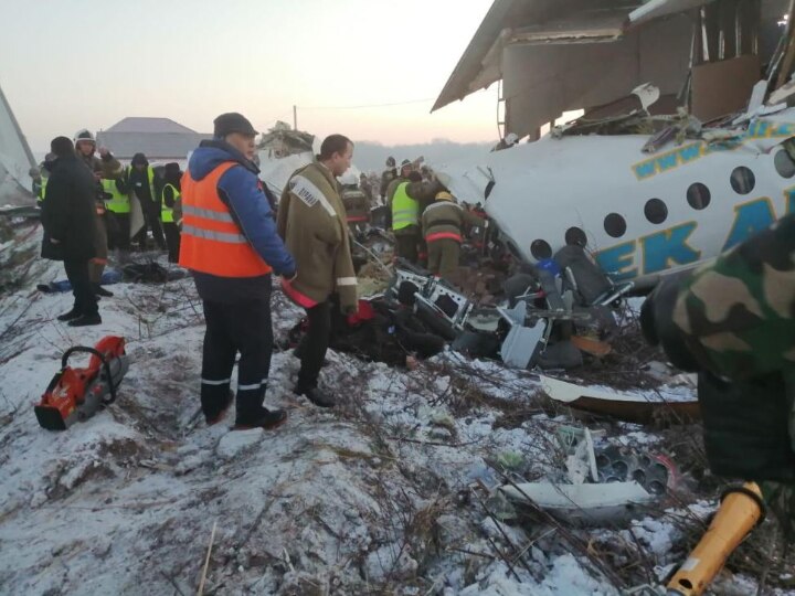 Plane With 100 People On Board Crashes In Kazakhstan, At Least 14 Dead Plane With 100 People On Board Crashes In Kazakhstan, At Least 12 Dead