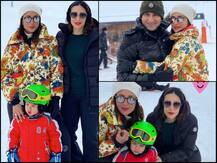 PICS: Kareena, Saif, Taimur & Karisma Enjoy A DREAMY Winter Vacation In Switzerland