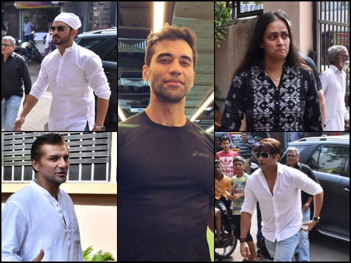 Kushal Punjabi Funeral Arjun Bijlani Karanvir Bohra Chetan