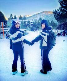 VACAY PICS! Priyanka Chopra & Nick Jonas Bid Adieu To 'Winter Wonderland' In Style