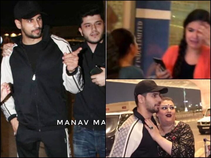 CRAZY Fans Cry For Selfie With Sidharth Malhotra At Airport, Get Emotional Kiara Advani (VIDEO) WATCH: Fan Asks Sidharth Malhotra For Selfie At Airport; CRIES After Clicking Picture