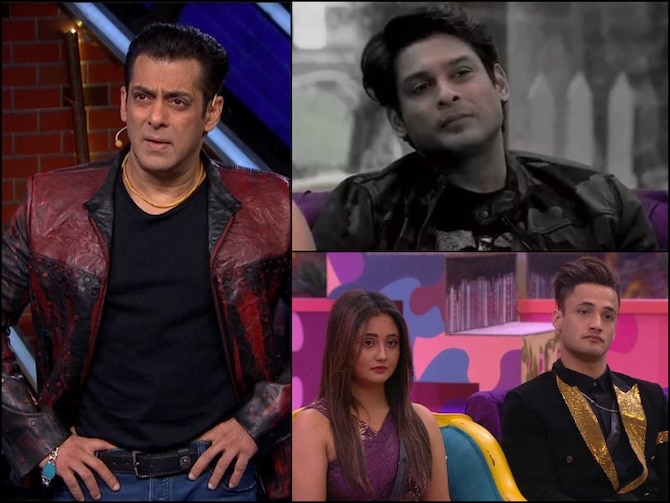 Bigg Boss 13: Salman Khan LASHES OUT At Sidharth Asim Riaz & Rashami Desai VIDEO