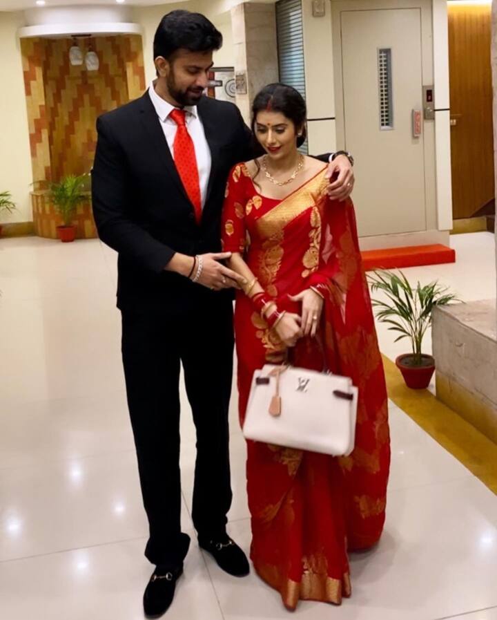 Rajeev & Charu posted the pictures on Instagram with the same caption which reads, 