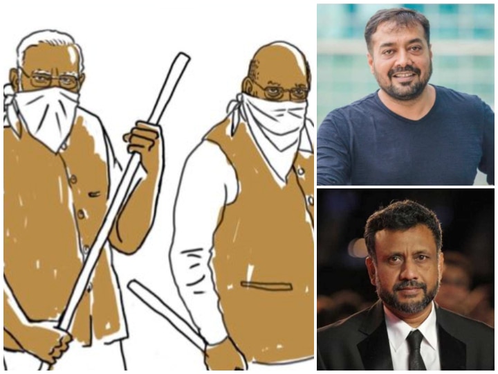 Anubhav Sinha 'Condemns' Anurag Kashyap's Twitter Profile Pic Showing Modi, Shah In Masks Anubhav Sinha 'Condemns' Anurag Kashyap's Twitter Profile Pic Showing Modi, Shah In Masks