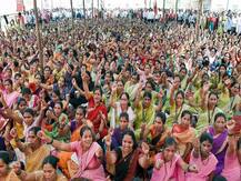 Bharat Bandh: Trade Unions Hold Nationwide Strike Against Modi Govt's Policies; See Pictures