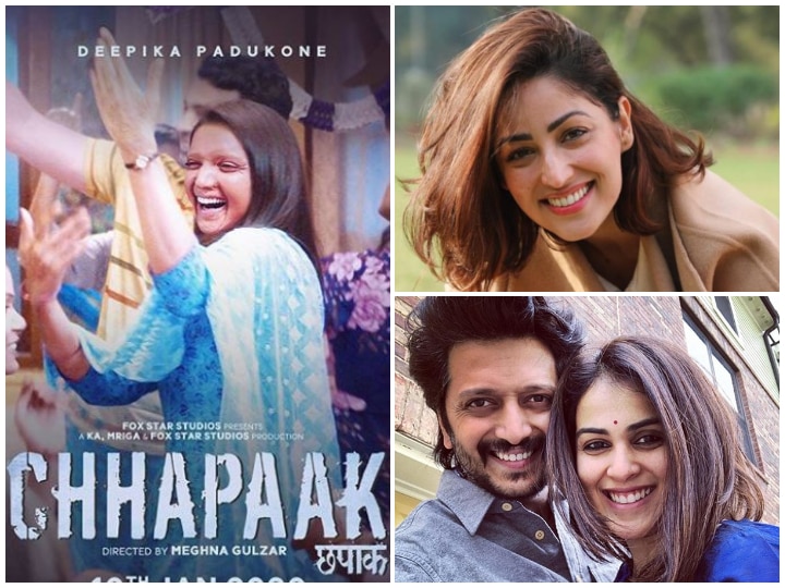 'Chhapaak' Celeb Review: Yami Gautam, Riteish Deshmukh & Other Bollywood Celebs All Praise For Deepika Padukone's Film! 'Chhapaak' Celeb Review: Yami Gautam, Riteish Deshmukh & Other Celebs All Praise For Deepika Padukone's Film!