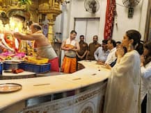 PICS & VIDEO: Deepika Padukone Seeks Blessings For 'Chhapaak' At Siddhivinayak Temple