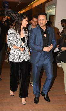 PICS: Kareena Kapoor-Saif Ali Khan Look Stunning Together As They Get Snapped Attending An Event!