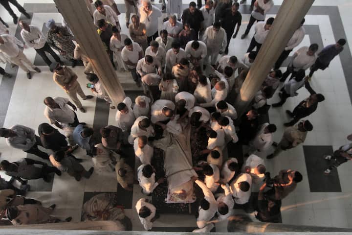 Ritu Nanda was married to Escorts group Chairman Rajan Nanda who passed away in 2018. (Photo Credit: Getty Images)