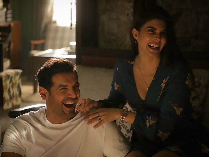 Jacqueline Fernandez Reunites With John Abraham For 'Attack'! See Picture! PIC: Jacqueline Fernandez Reunites With John Abraham For 'Attack'