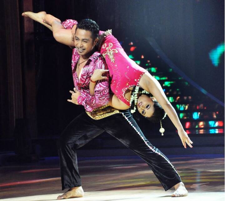 (Rashami and Deepak In Jhalak 5, Source- Getty Images)