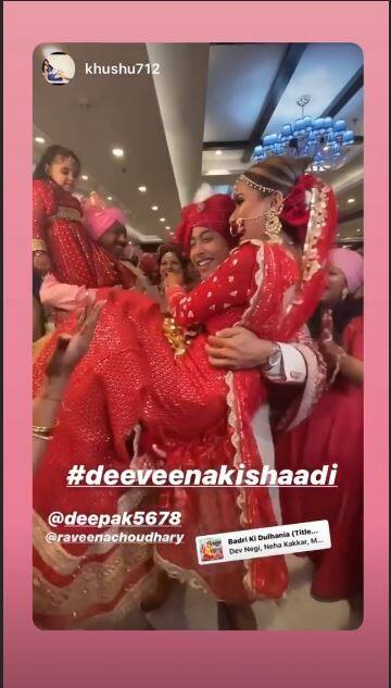 Deepak and Raveena got engaged on August 12, 2019. (Source- Instagram)