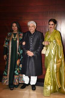 PICS: SRK-Gauri, Hrithik, Deepika & Other B'wood Celebs Attend Javed Akhtar's Birthday Bash