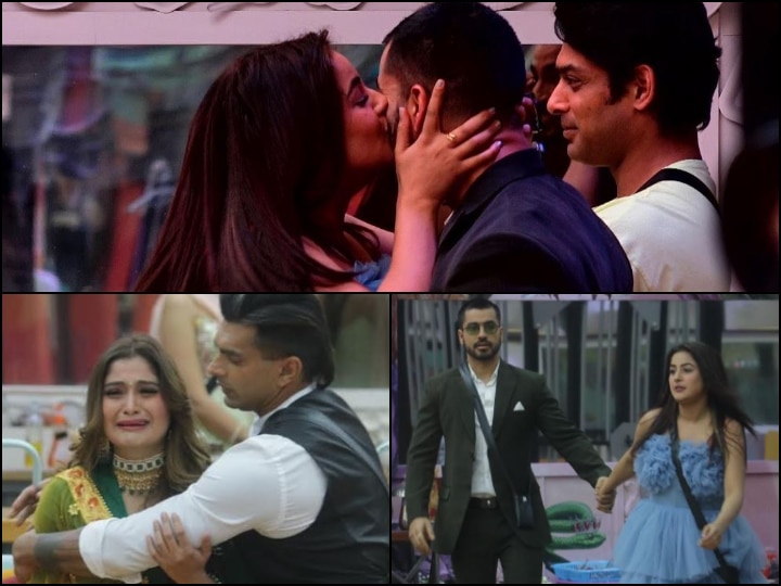 Bigg Boss 13 Shehnaaz Gill KISSES Gautam Gulati In Front Of