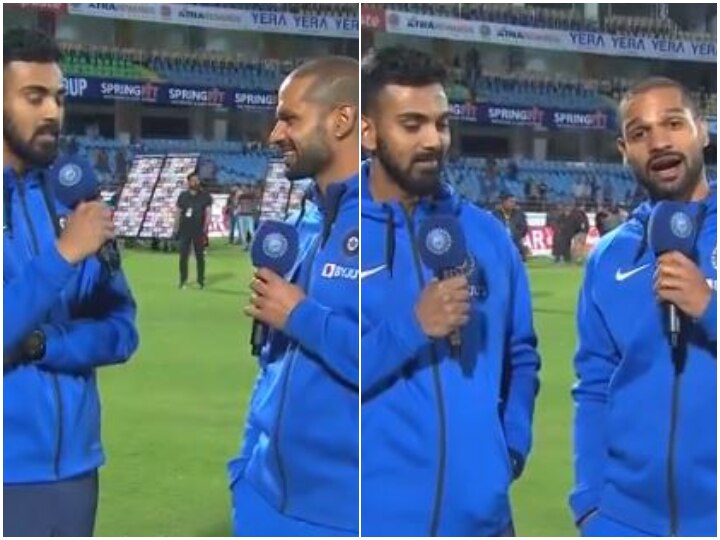 WATCH: Shikhar Dhawan Trolls Leg-Spinner After Replacing Him On Chahal TV WATCH: Shikhar Dhawan Trolls Leg-Spinner After Replacing Him On Chahal TV