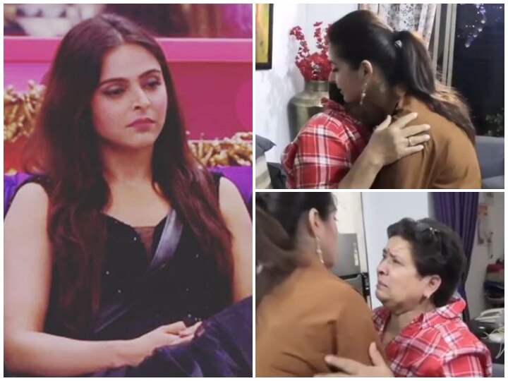 Bigg Boss 13: Evicted Contestant Madhurima Tuli Gets Emotional As She Reunites With Her Mother! Watch Video! Bigg Boss 13: Madhurima Tuli Gets Emotional As She Reunites With Mother Post Her Eviction! VIDEO